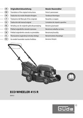 Güde ECO WHEELER 415 R Traduction Du Mode D'emploi D'origine