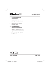 EINHELL GC-WW 1045 N Instructions D'origine