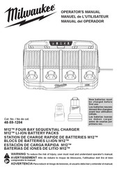 Milwaukee M12 48-59-1204 Manuel De L'utilisateur