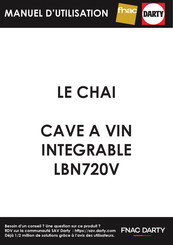 Le Chai LBN720V Notice D'utilisation