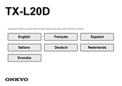 Onkyo TX-L20D Manuel D'instructions
