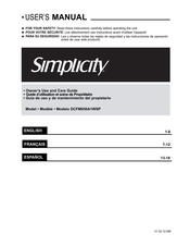 Danby Simplicity DCFM050A1WSP Guide D'utilisation Et Soins De Propriètaire