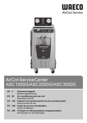 Waeco AirCon Service Center ASC3000G Notice D'utilisation