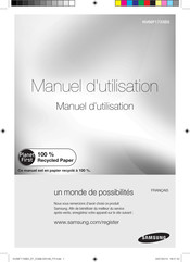 Samsung NV66F1733BS Manuel D'utilisation