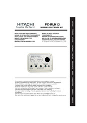 Hitachi PC-RLH13 Manuel D'installation Et De Fonctionnement