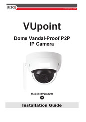 RISCO Group VUpoint RVCM32W Guide D'installation
