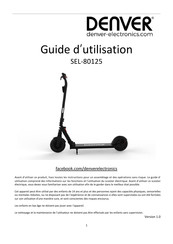 Denver SEL-80125 Guide D'utilisation