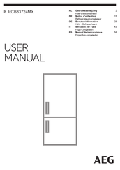 AEG RCB83724MX Notice D'utilisation