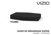 Vizio S2120w-E0 Guide De Démarrage Rapide