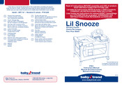 Baby Trend Lil Snooze PY61425 Manuel D'instructions
