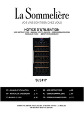 La Sommeliere SLS117 Notice D'utilisation