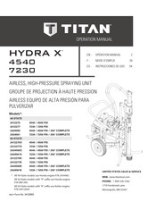 Titan HYDRA X 7250 PSI Mode D'emploi