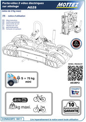 Mottez A028 Notice D'utilisation