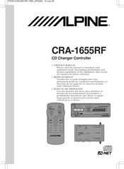 Alpine CRA-1655RF Mode D'emploi