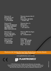 Plantronics DUOPRO Notice D'utilisation