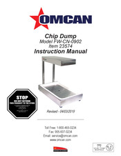 Omcan FW-CN-0902 Manuel D'instructions