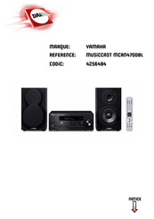 Yamaha musiccast CRX-N470D Mode D'emploi