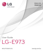 LG E973 Mode D'emploi