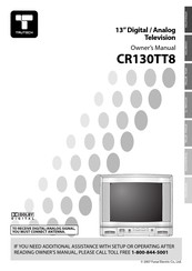 TruTech CR130TT8 Guide D'utilisation