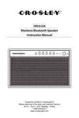 Crosley CR3112A Manuel D'utilisation