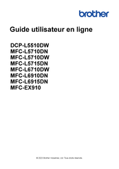 Brother MFC-L5710DW Guide Utilisateur En Ligne