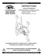 WOOD'S POWR-GRIP PFHS89AC Instructions