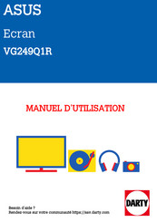 Asus VG249Q1R Guide De L'utilisateur
