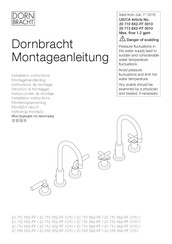 Dornbracht 20 710 882-FF 0010 Instructions De Montage