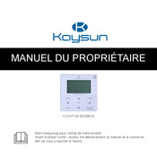 Kaysun KCCHT-06 MODBUS Manuel Du Propriétaire