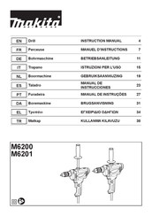 Makita M6200 Manuel D'instructions