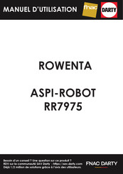 Rowenta X-plorer RR7975 Guide De L'utilisateur