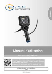 PCE Instruments PCE-VE 100N4 Manuel D'utilisation