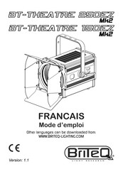 Briteq BT-THEATRE 150EZ Mk2 Mode D'emploi