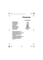 Panasonic KX-TGA721EX Manuel Installateur