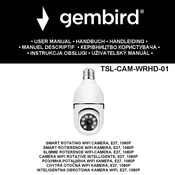 Gembird TSL-CAM-WRHD-01 Manuel