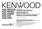 Kenwood KDC-MP225B Mode D'emploi