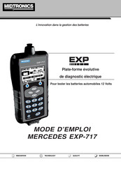 Midtronics MERCEDES EXP-717 Mode D'emploi