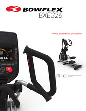 Bowflex BXE326 Manuel D'assemblage
