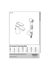 Grohe Eurosmart Cosmopolitan 23 125 Instructions De Montage