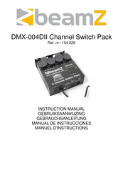 Beamz DMX-004DII Manuel D'instructions