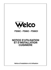 Welco FS66C Notice D'utilisation Et D'installation
