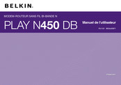 Belkin PLAY N450 DB Manuel De L'utilisateur