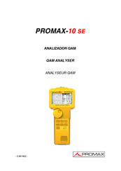 Promax 10 Se Manuel D'utilisation