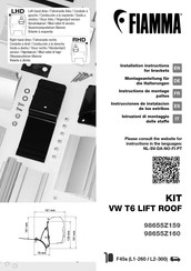 Fiamma 98655Z160 Instructions De Montage