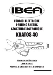 IBEA KRATOS 40 Manuel D'utilisation Et D'entretien