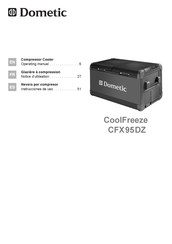 Dometic CoolFreeze CFX95DZ Notice D'utilisation