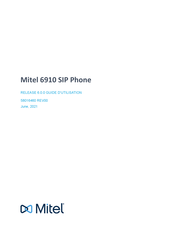 Mitel MiVoice 6910 Guide D'utilisation