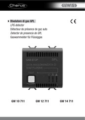 Gewiss ChorusGW GW 12 711 Instructions Pour L'installation