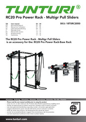 Tunturi 18TSRC2050 Manuel De L'utilisateur