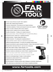 Far Tools CD120D Notice Originale